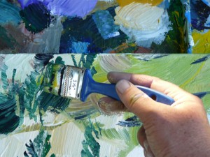 Flight of the paintbrush