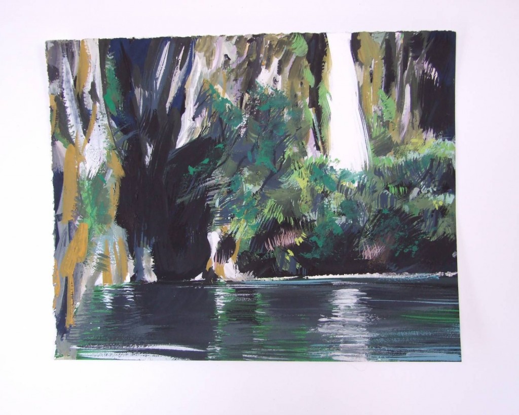 Fiordland small paintings 219